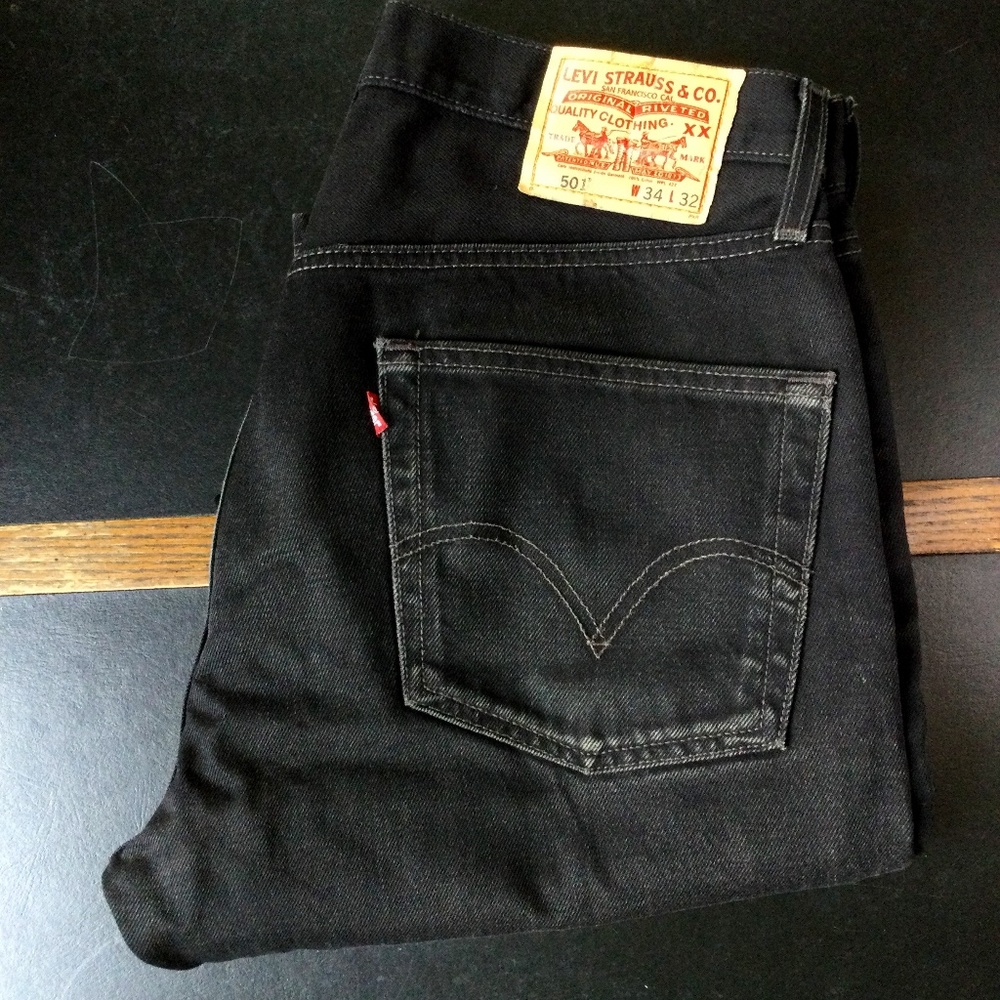 Levi’s 501 W34 L32 black
